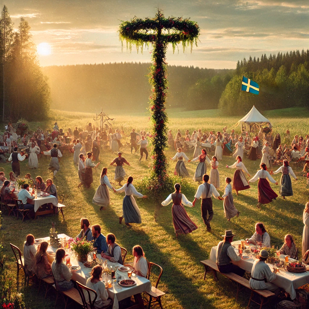 Bild "Midsommer in Schweden"