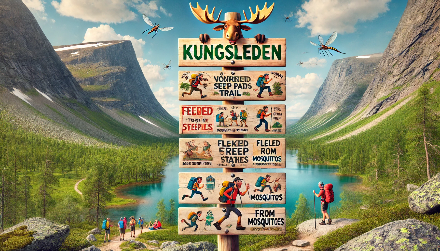 Bild "Wandern auf dem Kungsleden"