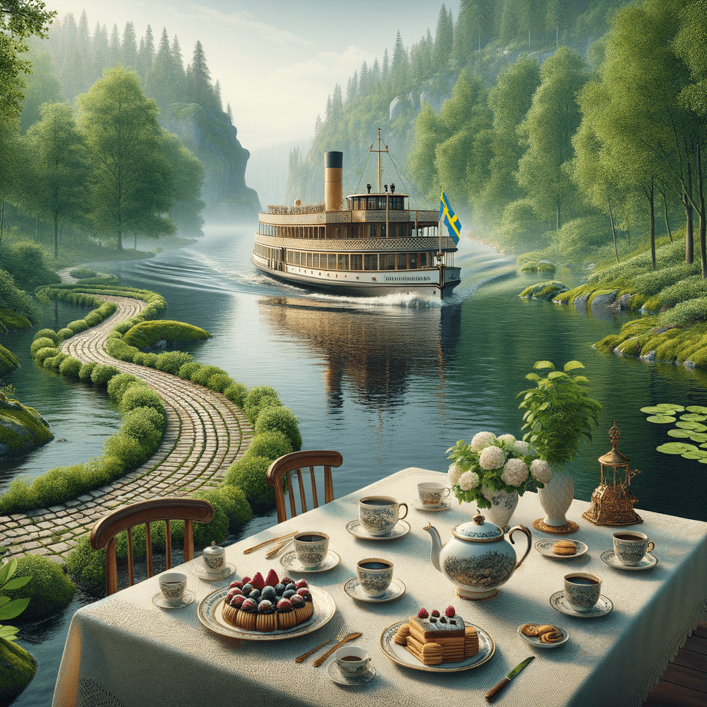 Tjurpannan vor Anker – Fähre, Pfade, Fika